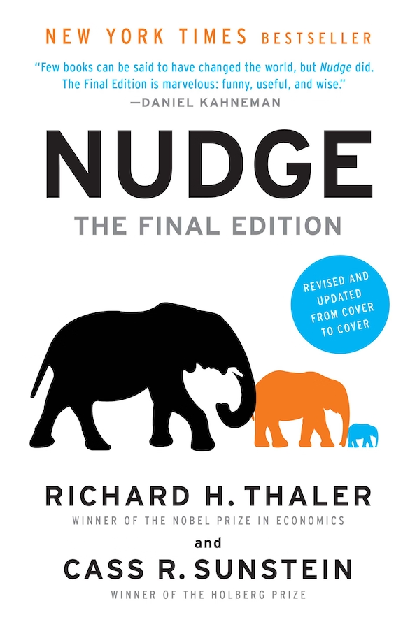 Book cover for Nudge